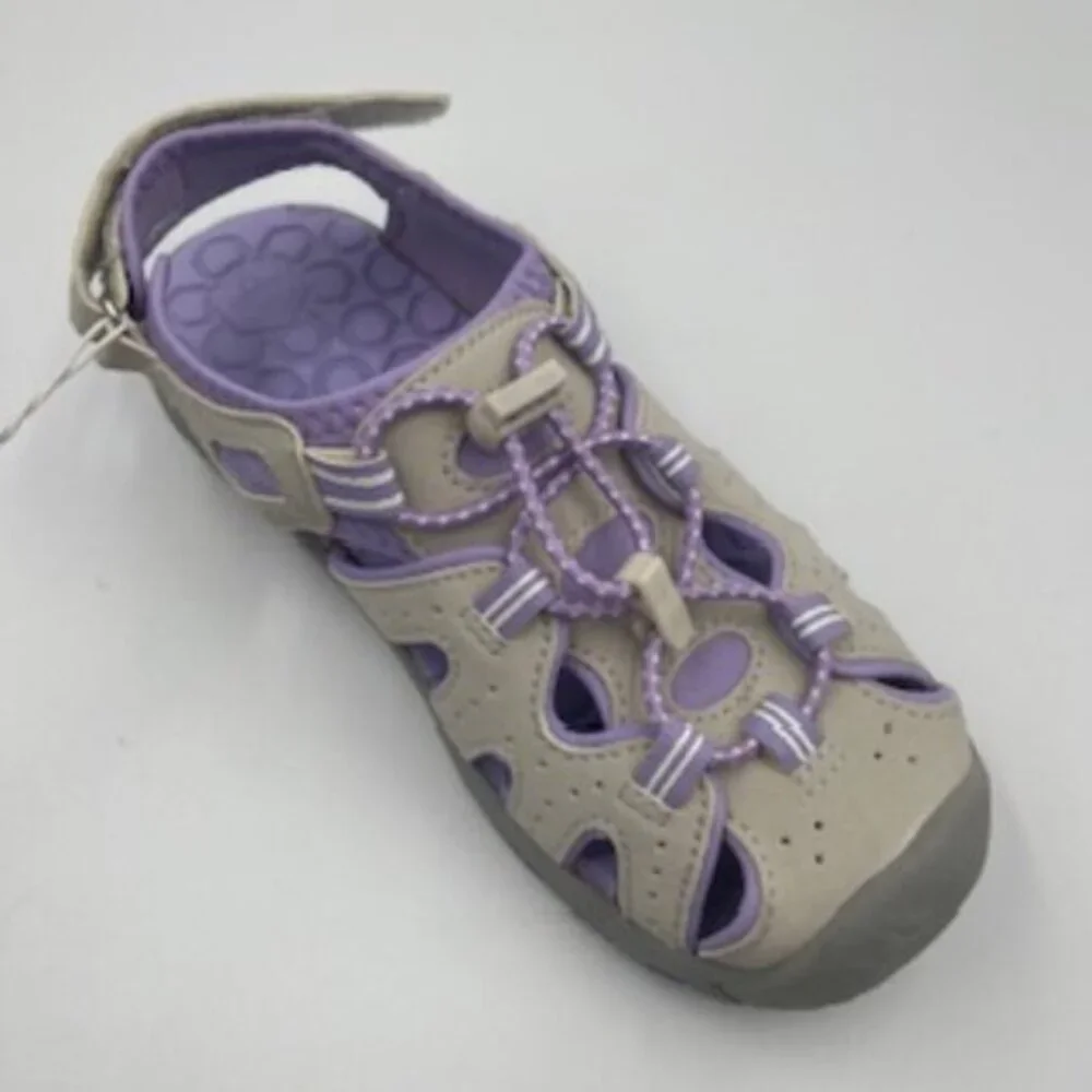NEW Khombu Active Water Sport Closed Toe Sandals Water Shoes Girls Sz‎ 3 NWT